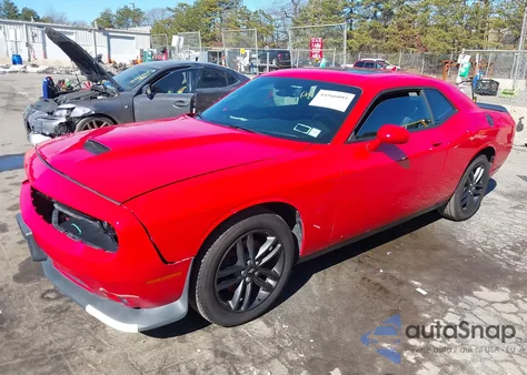 2019 Dodge Challenger Gt Awd z USA, uszkodzony, nr VIN 2C3CDZKG3KH717348